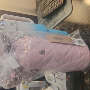 Steve Madden Quilted Water Bottle Tote